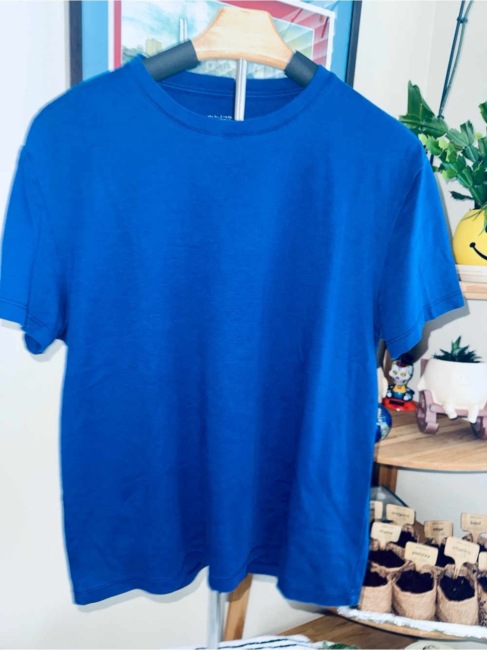 Athleta Ultraluxe Tee in Deep Blue